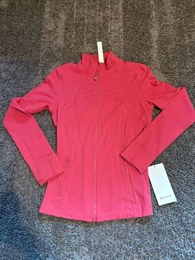 lululemon athletica pink define jacket